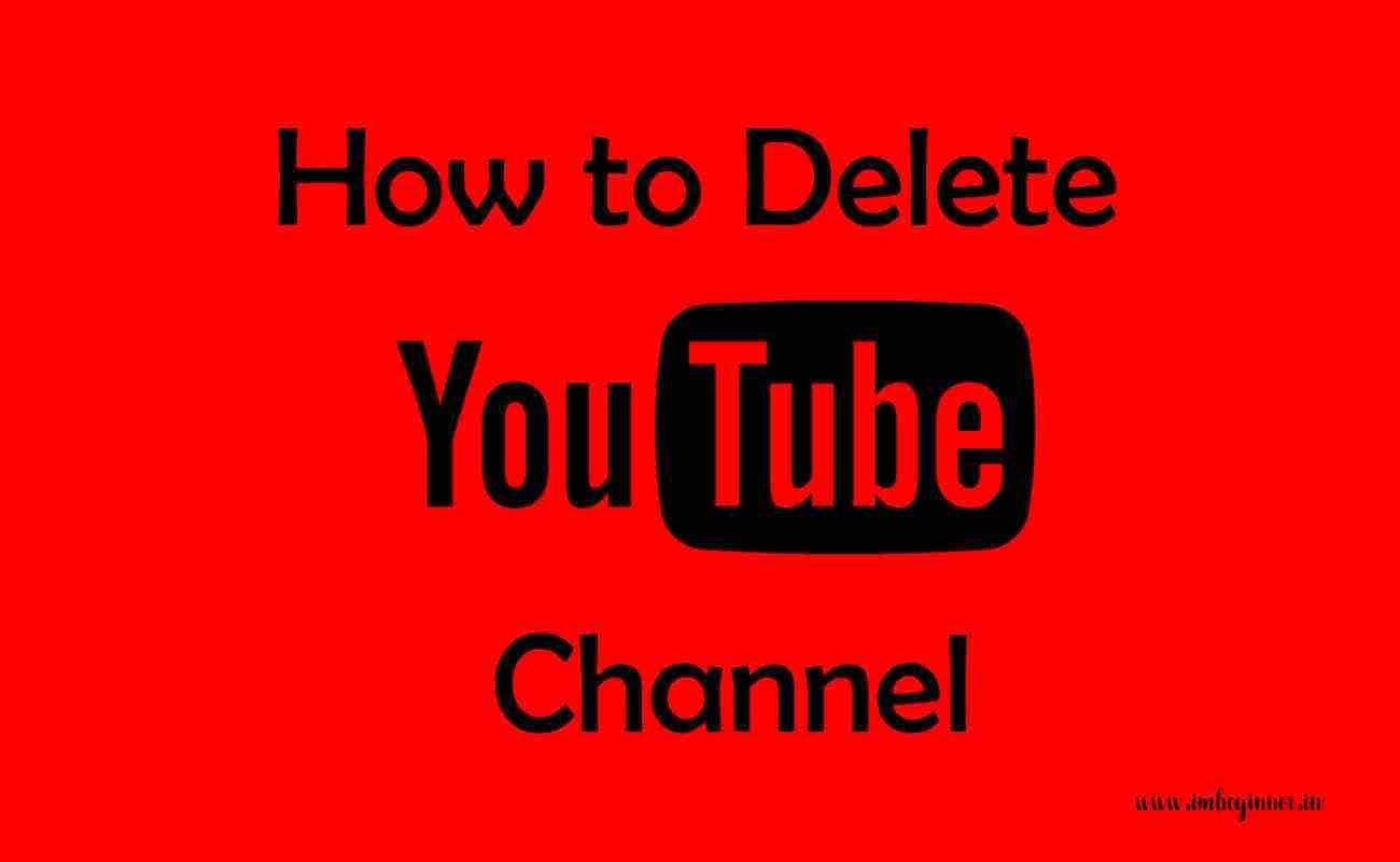 How to delete youtube
