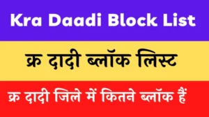 Kra Daadi Block List